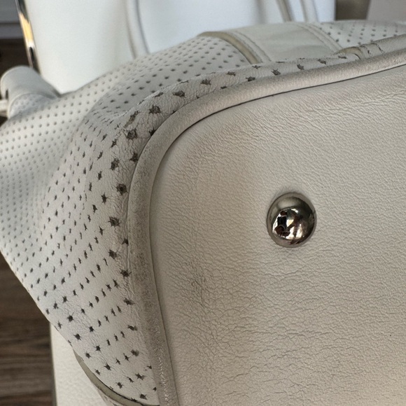 Vintage MCM Structured Drawstring Satchel - Picture 7 of 15